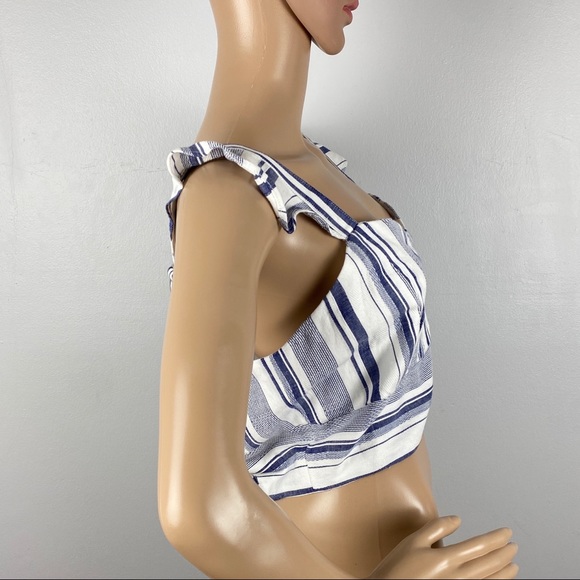 NEW PARKER STRIPED CROP TOP - Picture 5 of 8